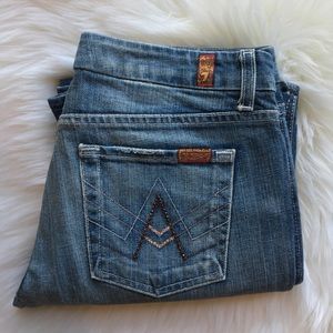 7 For All Mankind “A” Pocket Bootcut Jeans | Sz 30